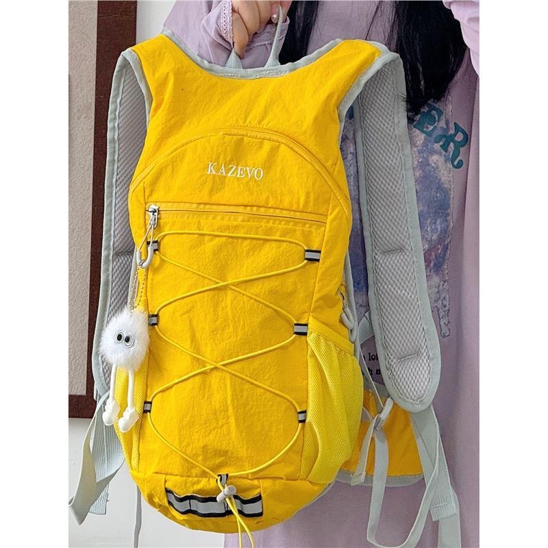 Rucsac feminin pentru călătorii și drumeții, ultra-ușor, nylon, căptușeală poliester, brand WU