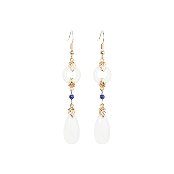 Σκουλαρίκια με γάντζο για το αυτί – γεωμετρικό σχέδιο, πλαστικό/ρητίνη, για γυναίκες, μοντέρνο στυλ