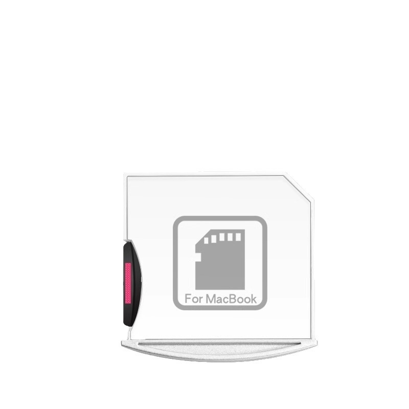 Držač SD/TF kartica za Mac, USB 2.0, vanjska instalacija, kompatibilan s macOS