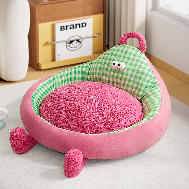 Textilná podložka pre domáce zvieratá pre všetky ročné obdobia; vhodná pre mačky a malé psy; pohodlná na spanie na pohovke; teplá na jeseň a zimu