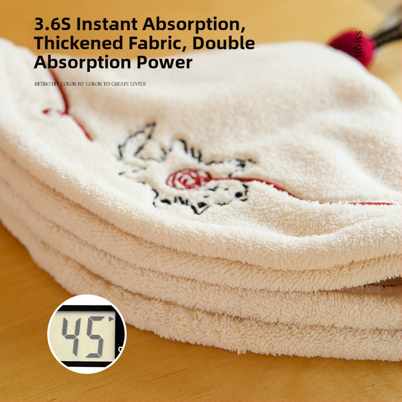 Rippuv mikrofiiberi käterätik, paksem, kiududeta, A-kvaliteediga materjal, sobib kööki ja vannituppa, suur imavus, tikand ja hemsitud äär, kohandatav, kaal 50-80 g