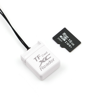 Mini USB 2.0 čitač TF kartice, prijenosni vanjski čitač za MicroSD, Windows 10 kompatibilan, model Zod-108