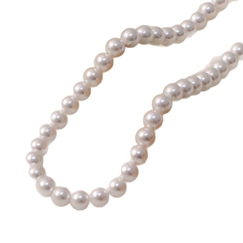 Set DIY mărgele de perlă pentru cercei – perle naturale din scoică cu acoperire sidefată, componente pentru cercei, stil proaspăt și dulce, model nobil, vara 2024