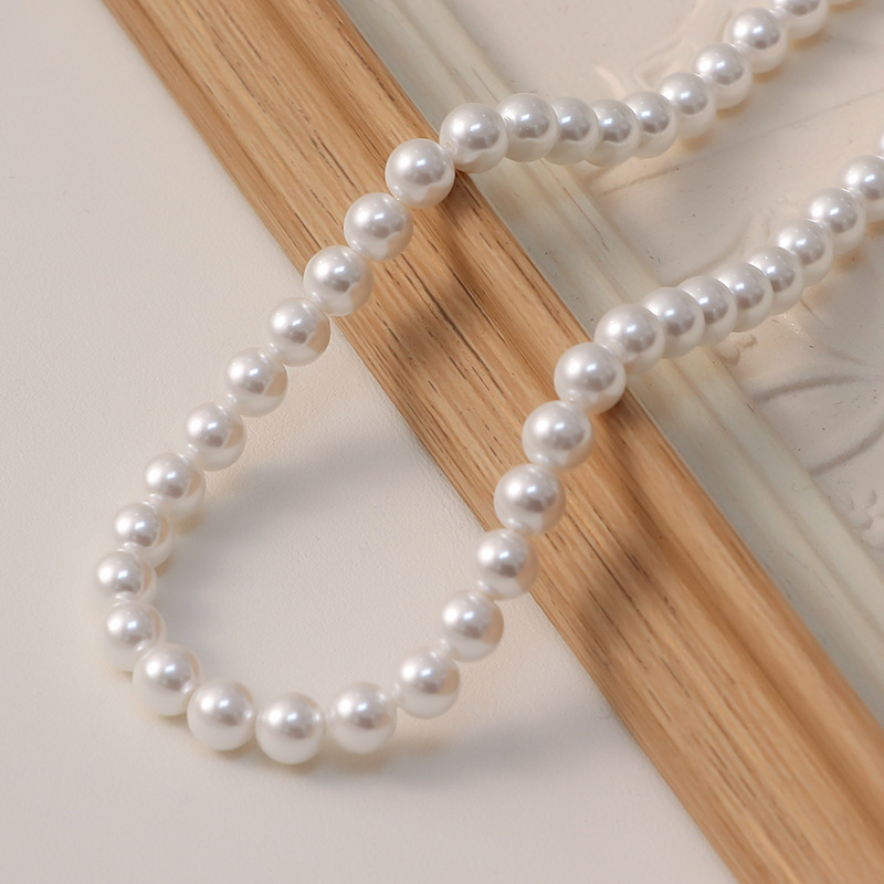 Set DIY mărgele de perlă pentru cercei – perle naturale din scoică cu acoperire sidefată, componente pentru cercei, stil proaspăt și dulce, model nobil, vara 2024