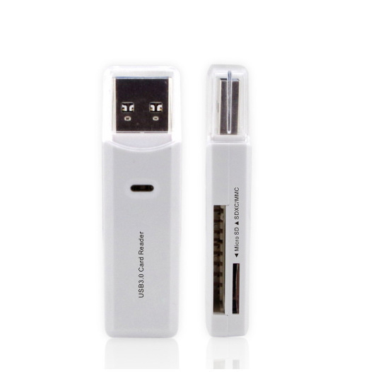USB 3.0 čítačka kariet SD a TF (microSD), externá, 2-v-1 prenos dát