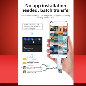 Päť v jednom OTG čítačka kariet s rozhrani Type-C, Micro USB a USB; podpora TF karty a USB flash disku