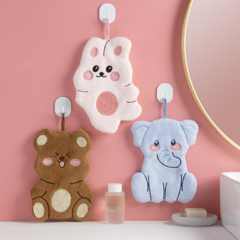 Кърпа за ръце от коралфлийс, за кухнята и банята, 30–50 g, 150d прежда, бродерия и обшивка, персонализация налична