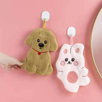 Кърпа за ръце от коралфлийс, за кухнята и банята, 30–50 g, 150d прежда, бродерия и обшивка, персонализация налична