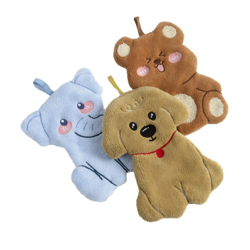 Кърпа за ръце от коралфлийс, за кухнята и банята, 30–50 g, 150d прежда, бродерия и обшивка, персонализация налична