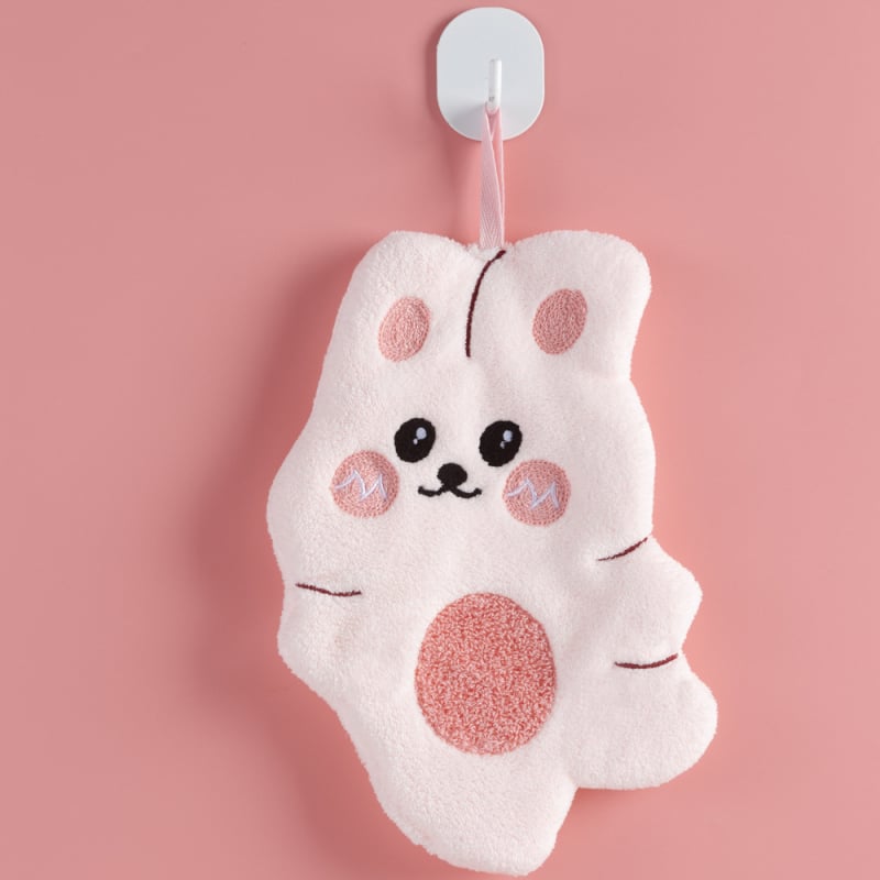 Кърпа за ръце от коралфлийс, за кухнята и банята, 30–50 g, 150d прежда, бродерия и обшивка, персонализация налична