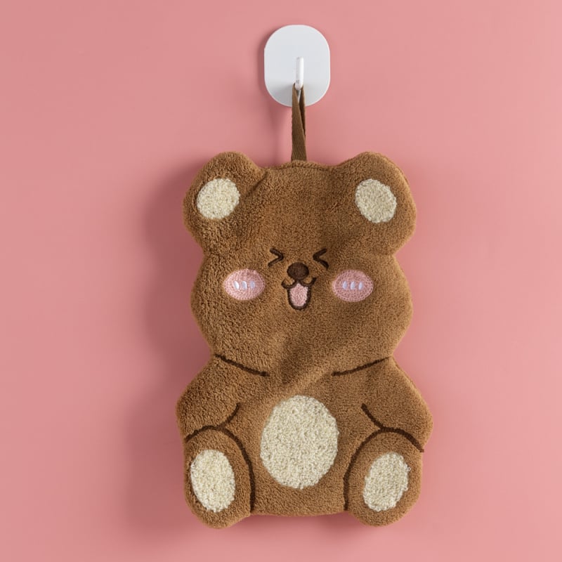 Кърпа за ръце от коралфлийс, за кухнята и банята, 30–50 g, 150d прежда, бродерия и обшивка, персонализация налична