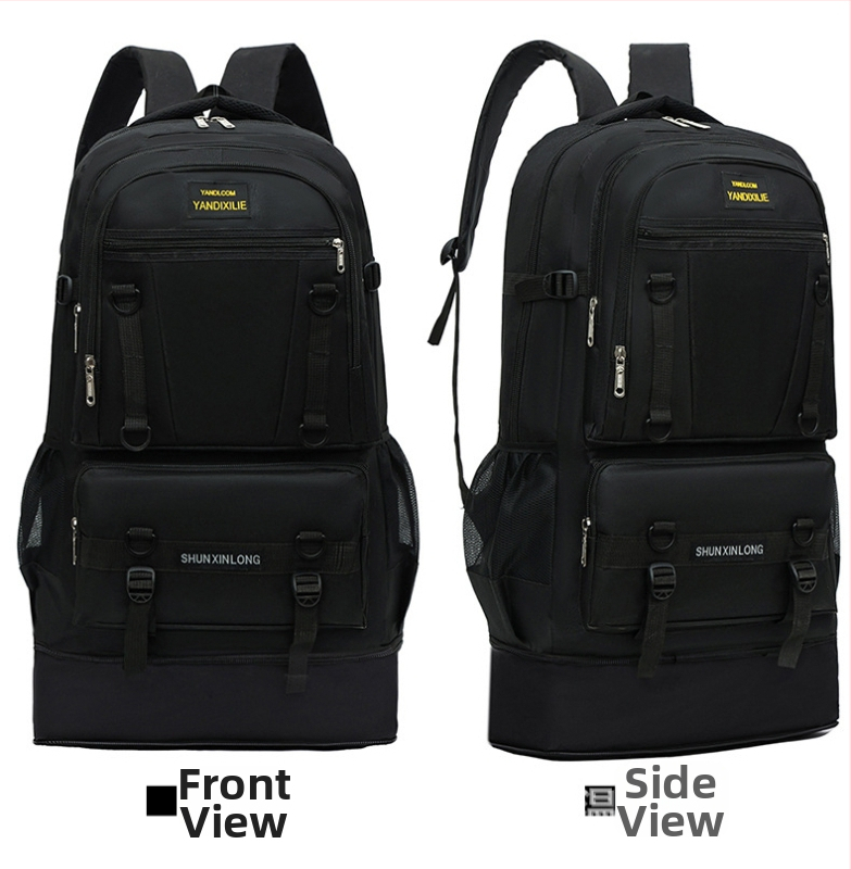 Turistický batoh, nylon, nepromokavý, rozširujúci, proti krádeži, zakrivené ramenné popruhy