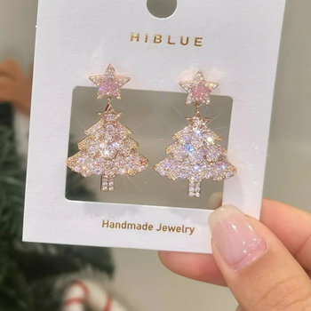 Cercei cu ciucuri, stil Xiaoxiangfeng, aliaj, placare electrolitică, tijă din argint 925, pentru femei, lansare toamnă 2025