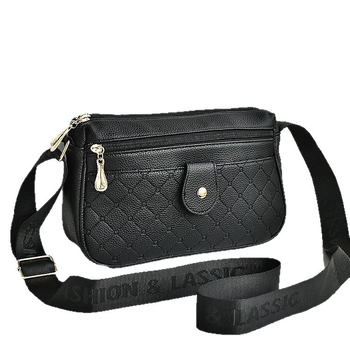 Deoia PU cezramenná taška pre ženy — mestský minimalistický štýl, horizontálny štvorcový tvar, zipsové otvorenie, dokumentová kapsa