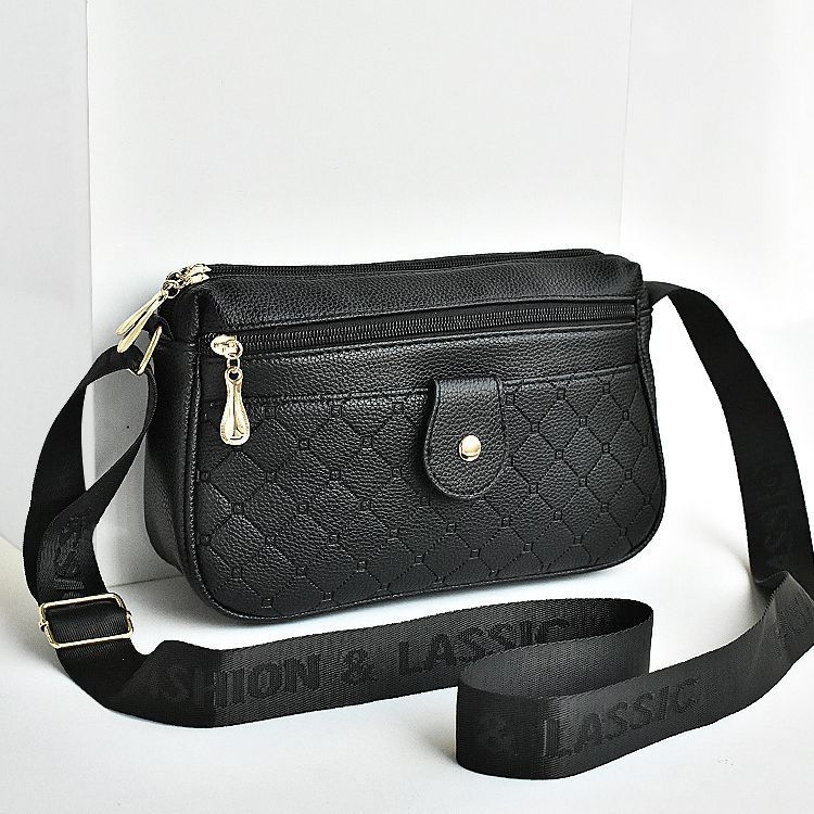 Deoia PU cezramenná taška pre ženy — mestský minimalistický štýl, horizontálny štvorcový tvar, zipsové otvorenie, dokumentová kapsa