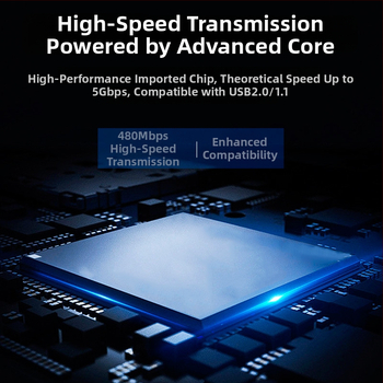 SD/TF USB 3.1 externý čítač kariet so dvojitým slotom, modely SCRM400/SCRM402, 1-ročná záruka