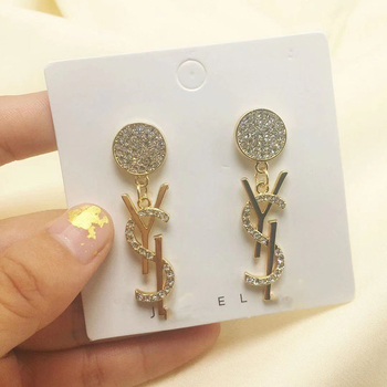 Náušnice - kórejský štýl, zliatina, elektroplatované, jar 2024, kód Al-632290177097