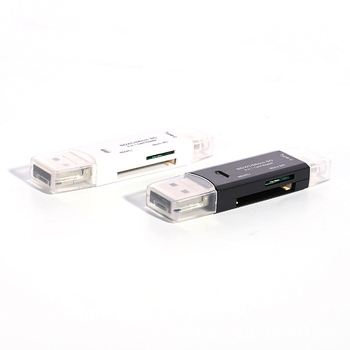 HX-518 Cititor de carduri 3-în-1 pentru telefoane, PC-uri și camere – SD/TF/MicroSD, USB 2.0, USB-C Android compatibil, ABS