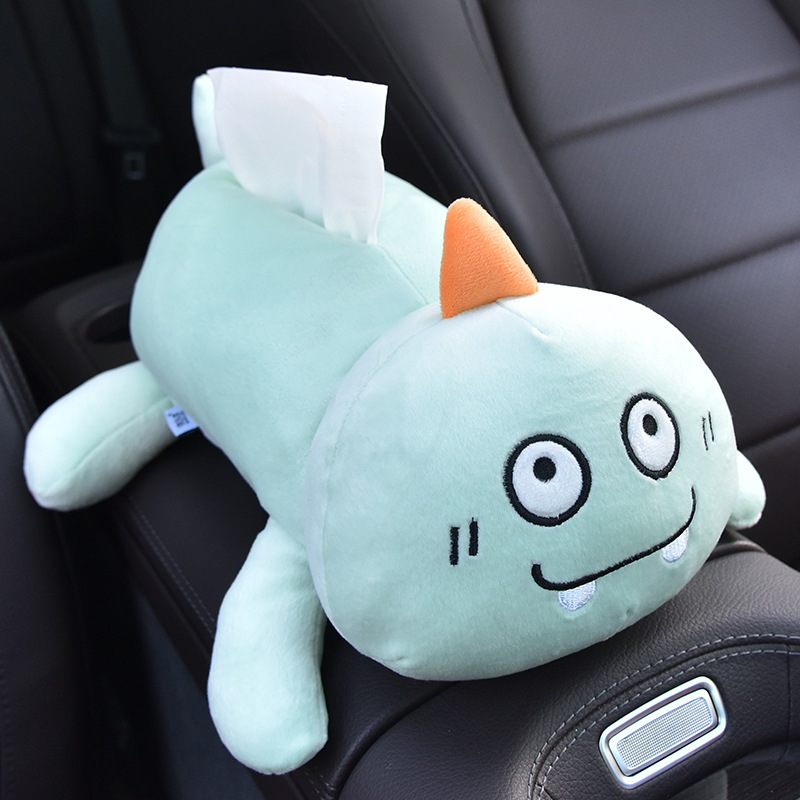 Κουτί χαρτοπετσετών αυτοκινήτου — Κρεμαστό Cartoon σχέδιο, βελούδινο υλικό, Προέλευση Zhejiang