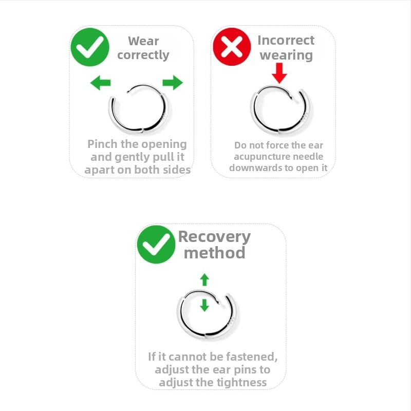 Nerezové oceľové náušnice, Geometrický tvar, osadený zirkónom, technika vsadenia