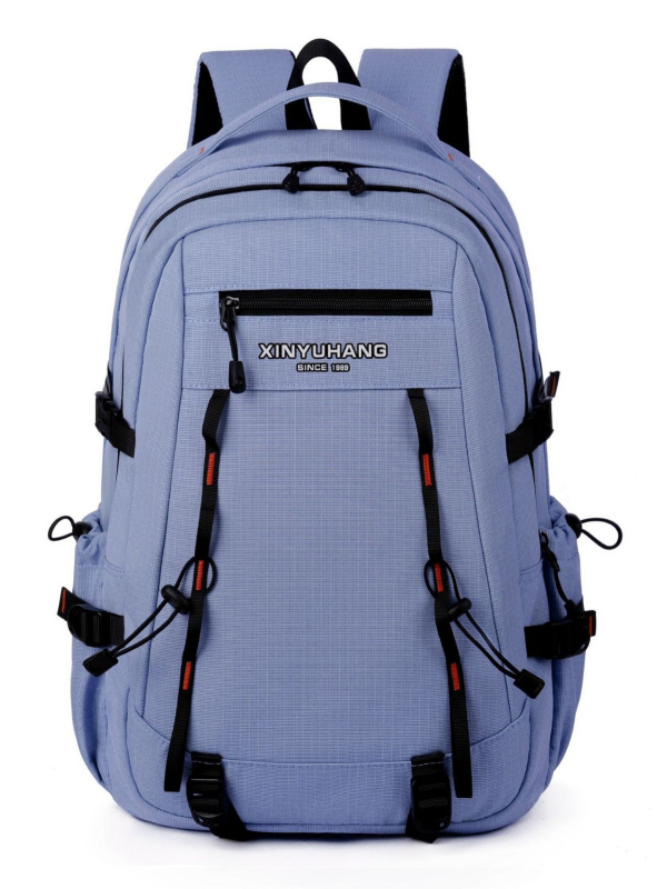 Rucsac unisex urban casual pentru uz școlar, capacitate 20–35L, compatibil cu laptop de 14 inch, material Oxford, cu sistem de bretele cu pernă de aer