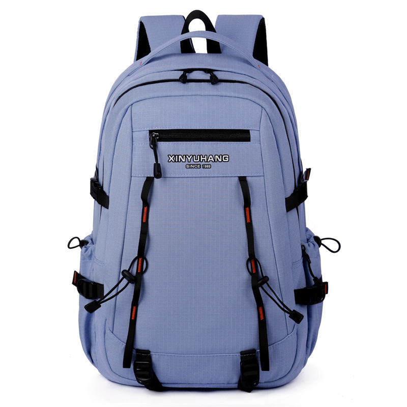 Rucsac unisex urban casual pentru uz școlar, capacitate 20–35L, compatibil cu laptop de 14 inch, material Oxford, cu sistem de bretele cu pernă de aer
