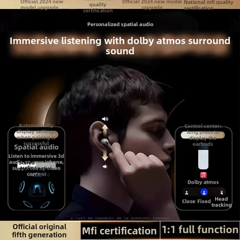 Pro2 Bezdrôtové športové slúchadlá Bluetooth 5.3 – In-ear, Stereo, Nízka latencia pre Esports, Digitálny displej, Dosah 15 m