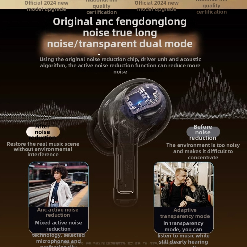 Pro2 Bezdrôtové športové slúchadlá Bluetooth 5.3 – In-ear, Stereo, Nízka latencia pre Esports, Digitálny displej, Dosah 15 m