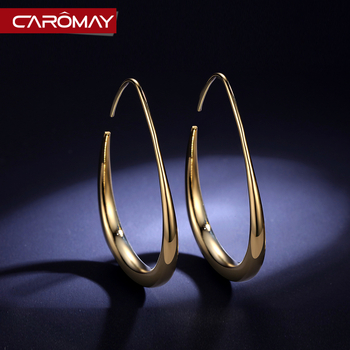 Σκουλαρίκια από χαλκό, γεωμετρικού στυλ, μάρκα Swing Card, άνοιξη 2024, κατηγορία: σκουλαρίκια