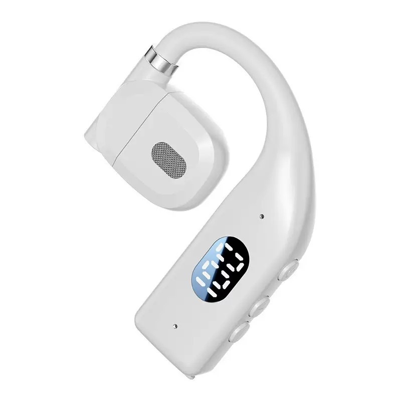 Αθλητικά ασύρματα ακουστικά Bluetooth, μονο-ακουστικά, Bluetooth 5.4, αυτονομία 4–8 ωρών, εμβέλεια 10 μ, ψηφιακή οθόνη