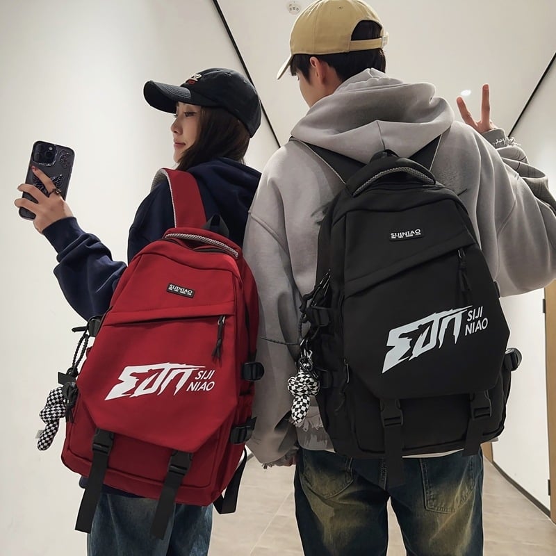 Unisex školský batoh, nylonový, priedušný, objem do 20 l, vhodný pre 13-palcový notebook, zakrivené ramenné popruhy