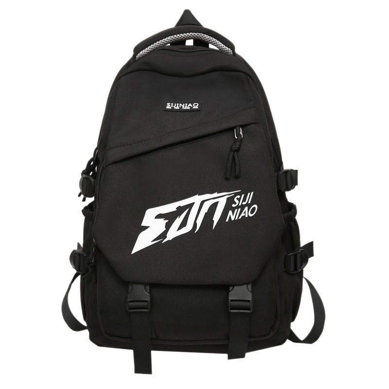 Unisex školský batoh, nylonový, priedušný, objem do 20 l, vhodný pre 13-palcový notebook, zakrivené ramenné popruhy