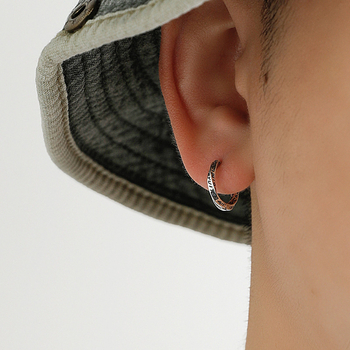 Náušnice Morning Hope s povlakom kovu - unisex, jednoduchý štýl, elektroplating