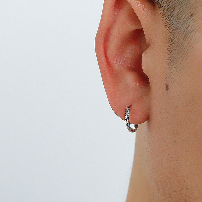 Náušnice Morning Hope s povlakom kovu - unisex, jednoduchý štýl, elektroplating