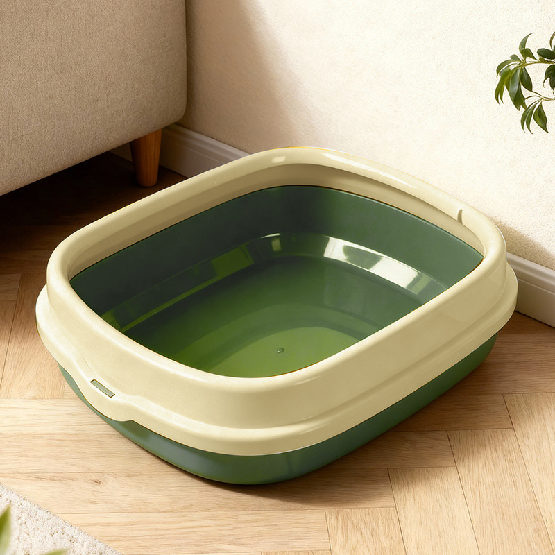 Κουτί άμμου γάτας – Υλικό PP; Εξουσιοδοτημένη ιδιωτική μάρκα; Για γάτες.