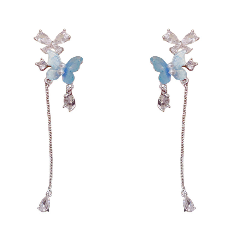 Обеци - мед, форма: животно/зодия, прост стил, за жени, лято 2025