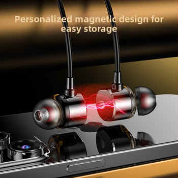 Căști Bluetooth fără fir pentru gât, cu anulare activă a zgomotului, Bluetooth 5.4, rază de 10 m, autonomie baterie peste 8 ore, display digital