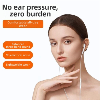 Huawei Nova 13 Pro vadu in-ear austiņas ar Type-C interfeisu, mikrofonu, trokšņu slāpēšana