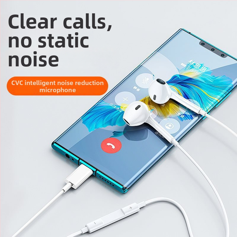 Huawei Nova 13 Pro káblové in-ear slúchadlá Type-C rozhranie, mikrofón, potlačenie šumu