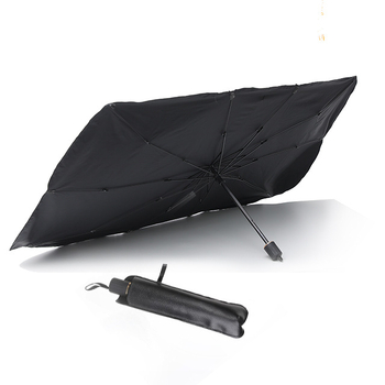 Automašīnas saules aizsargs priekšējā stikla, teleskopiska uzstādīšana, universāla pielāgošana, materiāls lente, logotipa druka pieejama