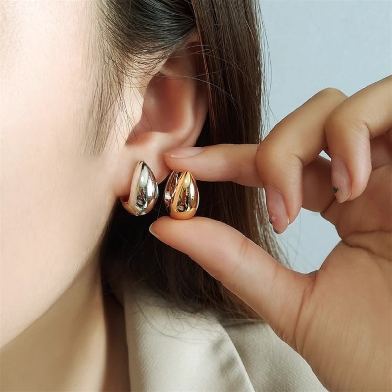 Cercei din cupru placare electro, design geometric, Joseph, pentru femei, modă de înaltă clasă