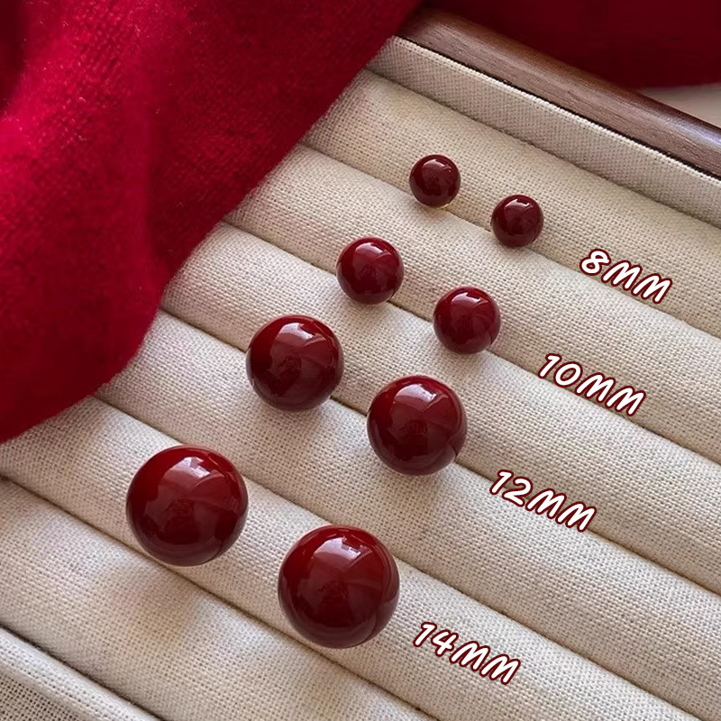 Auskari ar imitācijas pērlēm, ģeometrisks/U veida dizains, elektroplatēšana, ausu stiprinājumi no 925 sudraba, retro stils