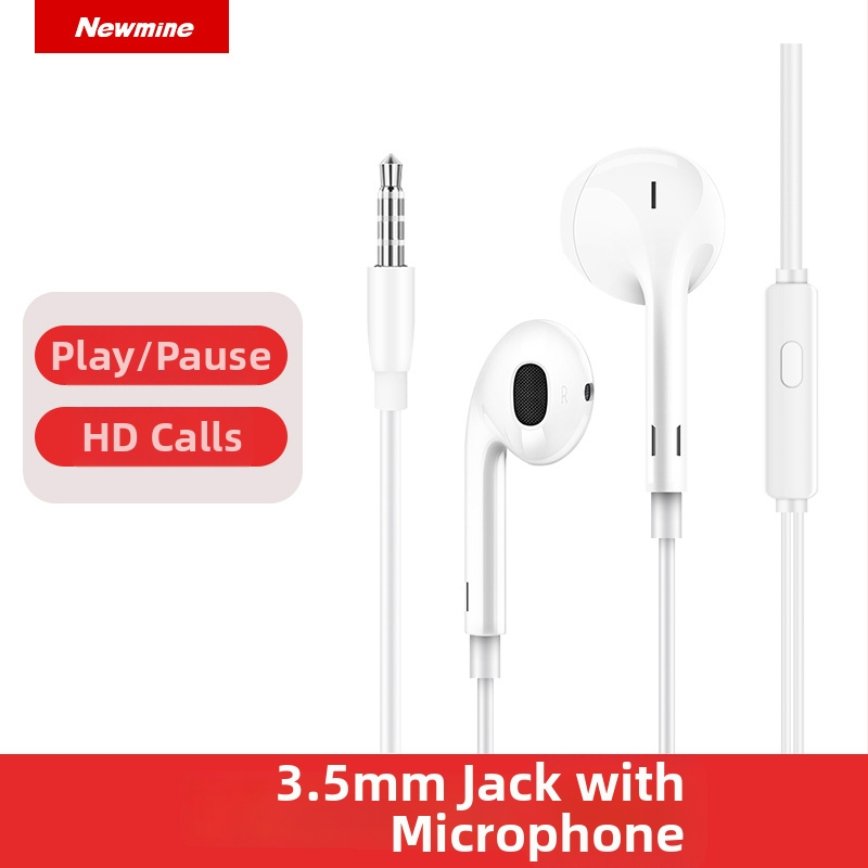 Newman LK06 in-ear vadu austiņas, bez pielāgošanas iespējas