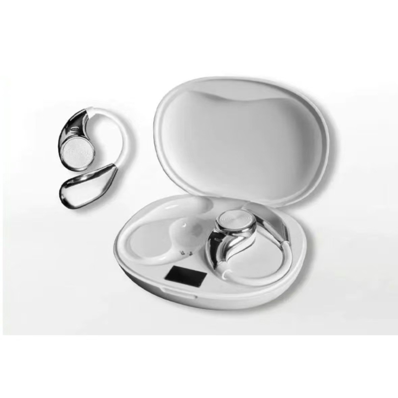 Căști cu conductie osoasă, Bluetooth fără fir, cu design clip peste ureche pentru sport, rază 10 m, autonomie 4–8 ore, Bluetooth 5.4, rezistente la apă