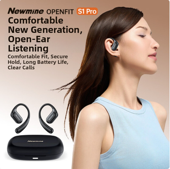 Bluetooth slúchadlá s kosťovou vodivosťou, otvorené ucho, pre Newman S1 Pro, vlajková konfigurácia, šport