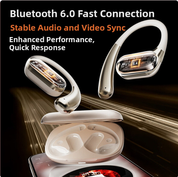 Bluetooth slúchadlá s kosťovou vodivosťou, otvorené ucho, pre Newman S1 Pro, vlajková konfigurácia, šport