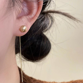 Обеци от мед, геометричен дизайн, японски и корейски стил, пролет 2023, за жените