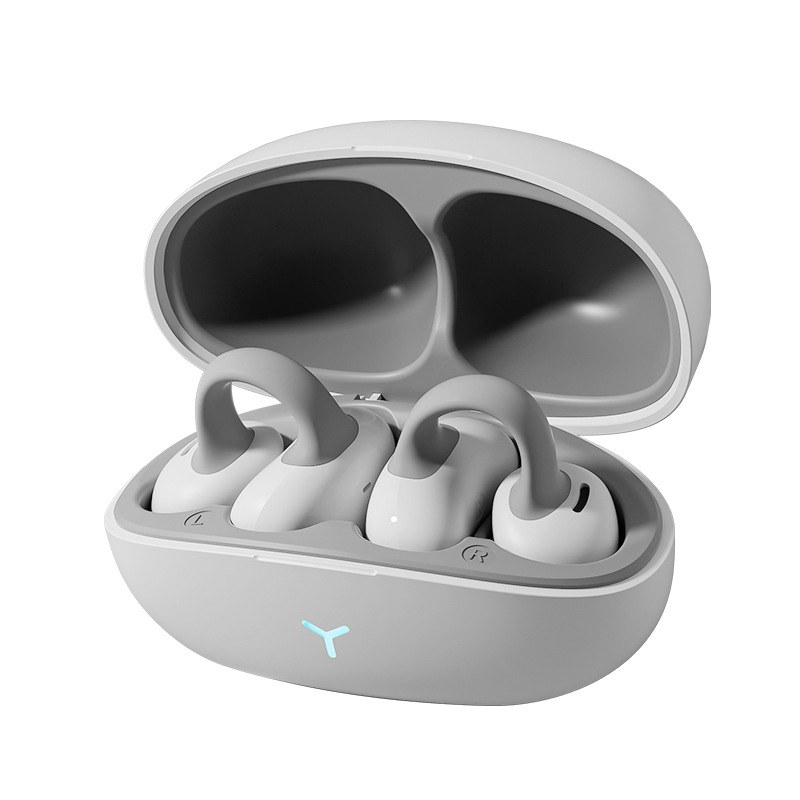 Bežične slušalice s klipom za uho, Bluetooth 5.4, domet 10 m, više od 8 sati trajanja baterije, redukcija buke, vodootporne