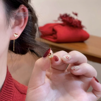 Aliaj de cupru cu design floral LX0678, Yiwu, iarnă 2025, pentru femei