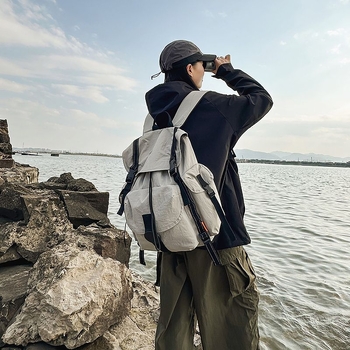 Planinski ruksak za muškarce – vanjski poliester, podstava od najlona, pogodan za ledene i snježne sportove
